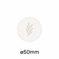 Okrogla samolepilna etiketa fi50mm