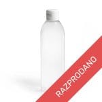 Plastenka prozorna s flip flop pokrovčkom okrogla 400ml